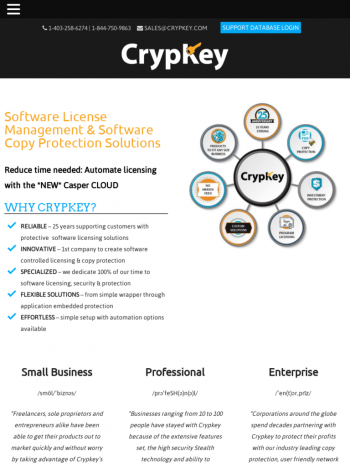 Crypkey tablet