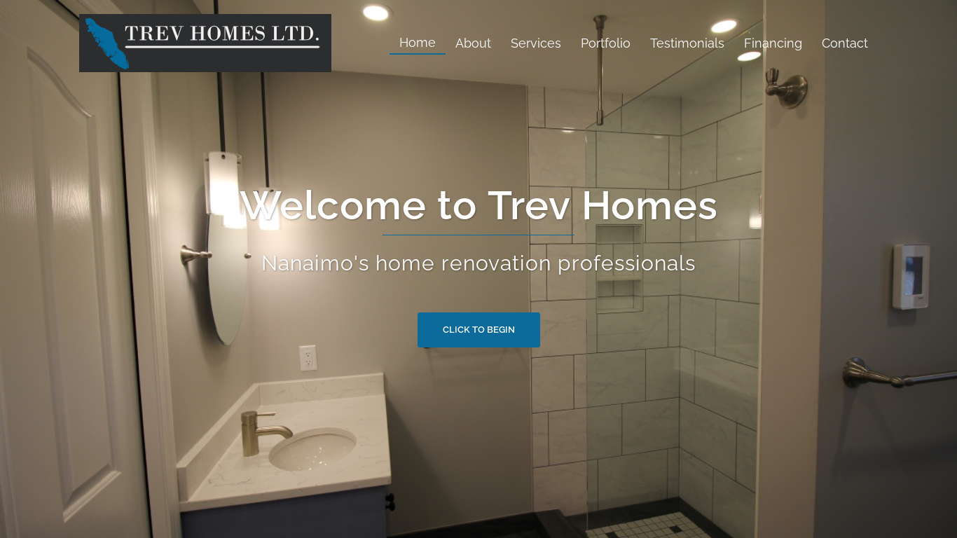 Trev Homes desktop